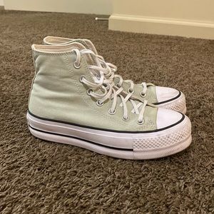High top platform converse